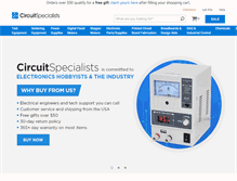 Tablet Screenshot of circuitspecialists.com
